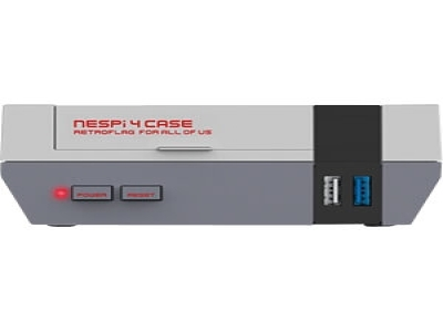 RETROFLAG RPI4 NESPI CASE BoÃ®tier pour Raspberry Pi 4, design NES, gris