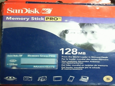 Sandisk Mémory stick PRO